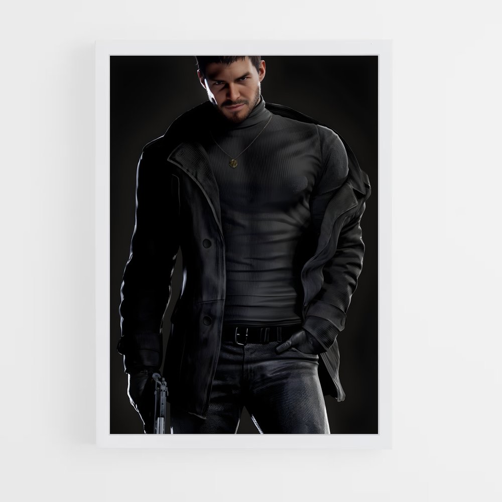 Poster Chris Redfield: L'Ultime Survivant – affiche Resident Evil (vue 3)